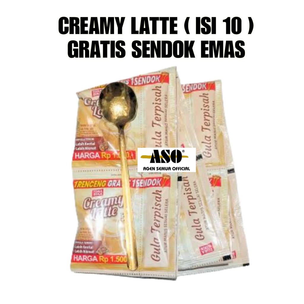 Kopi TORABIKA CREAMY LATTE 25gr Renceng PROMO !!!! - Gambar 4