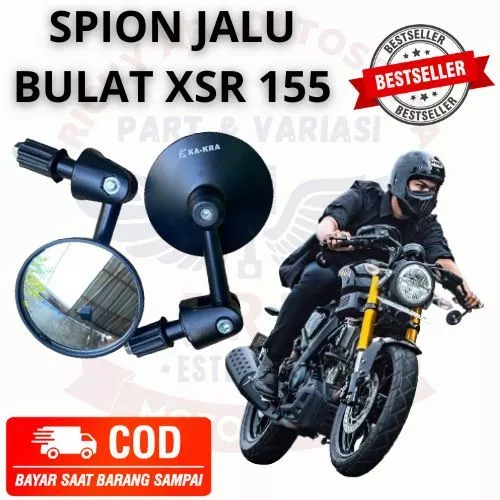 Spion Jalu Bulat PNP Yamaha XSR155 Cafe Racer