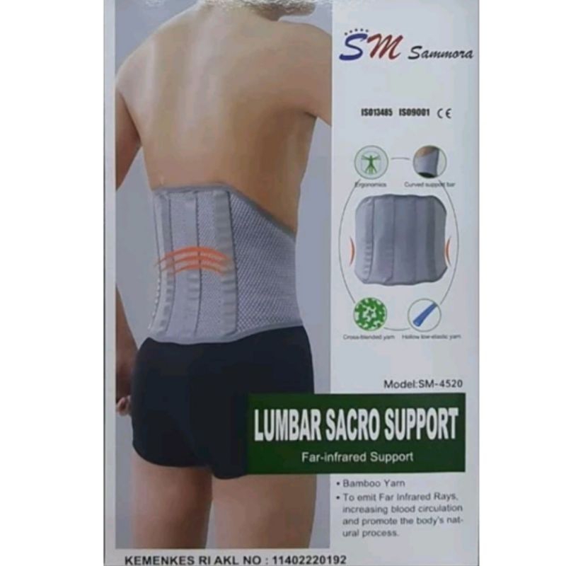 Sacro Lumbar Corset Support Spine Support Waist Corset Belt Clamped Condition Shopee Singapore