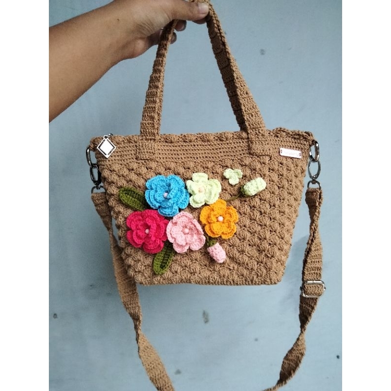 Knitwear sling bag best sale