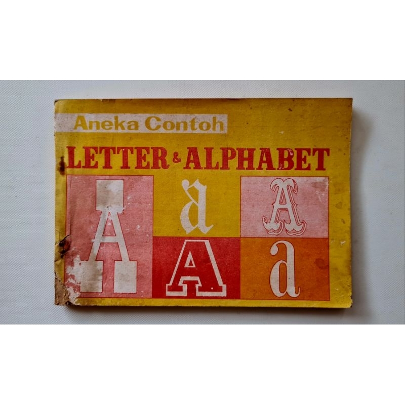 Various Examples Of Letters & Alphabets | Shopee Singapore