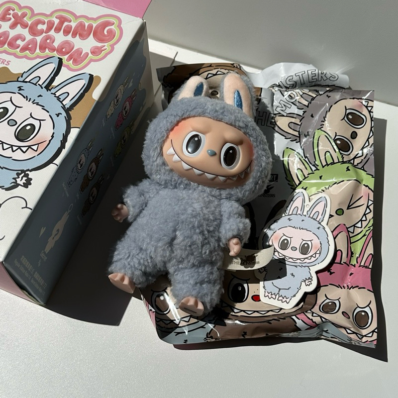 LABUBUラブブExcitingMacaron SeaSalt Coconut Labubu The Monsters Exciting Macaron Vinyl Face Series Sea