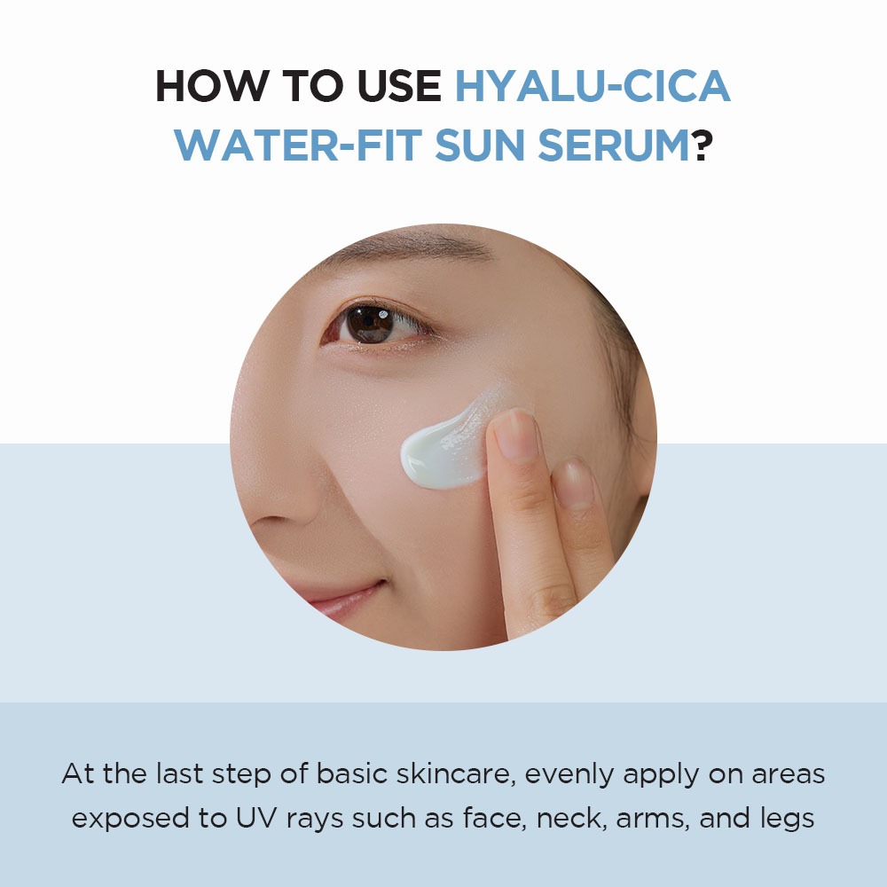 SKIN1004 Madagascar Centella Hyalu-Cica Water-Fit Sun Serum 100ml - Gambar 3