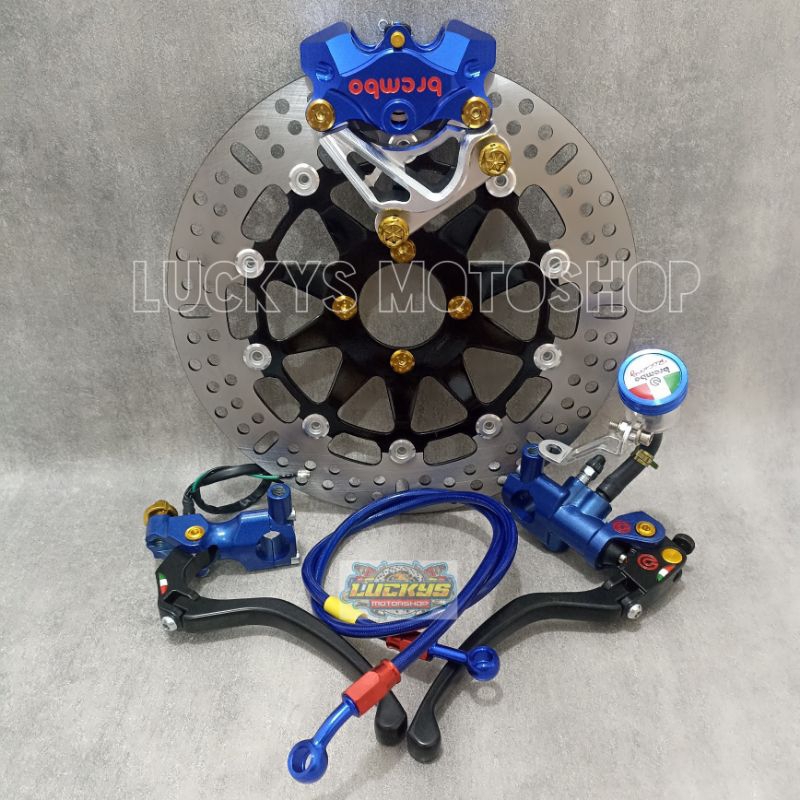 Rx KING NEW BRAKE MASTER PACKAGE (brake MASTER + 300MM DISC + 2 CNC ...