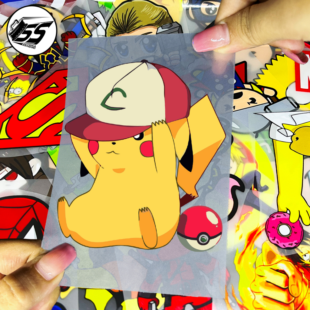 Dtf SCREEN PRINTING - IRONING SCREEN PRINTING - POKEMON SERIES | A5 ...