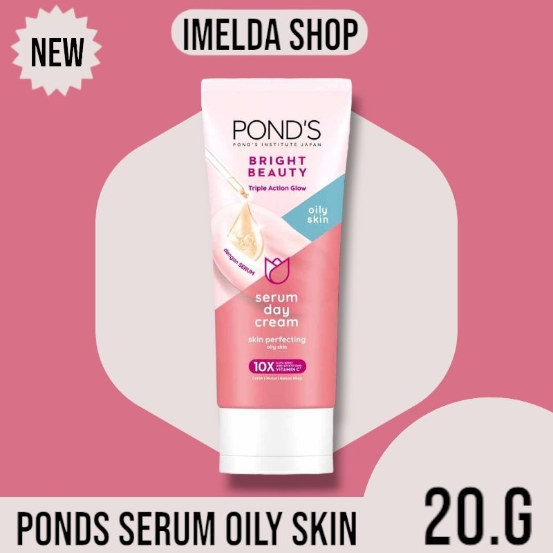 Ponds Bright Beauty Skin Perfecting Cream For Oily Skin 20G Shopee