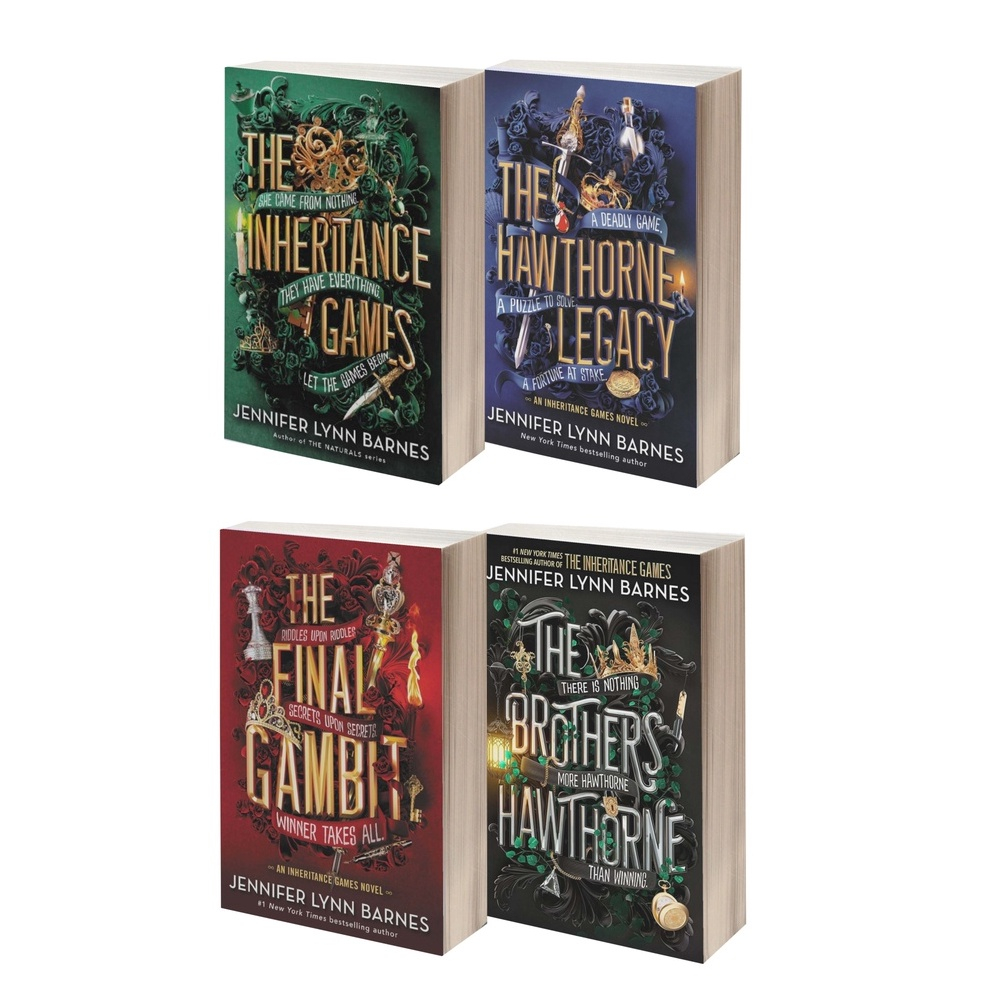 [ENGLISH] Bestseller JENNIFER LYNN BARNES Book HAWTHORNE LEGACY
