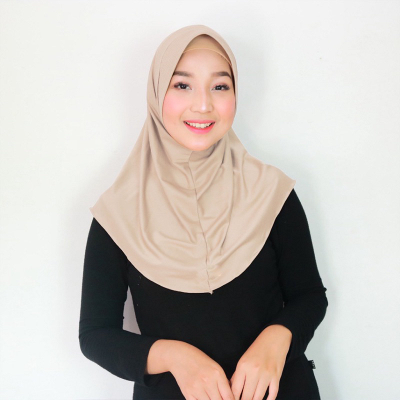 Disa Hijab - Jilbab Sport Hijab instant Ukuran S M L Jersey Standar Part 2 - Gambar 3