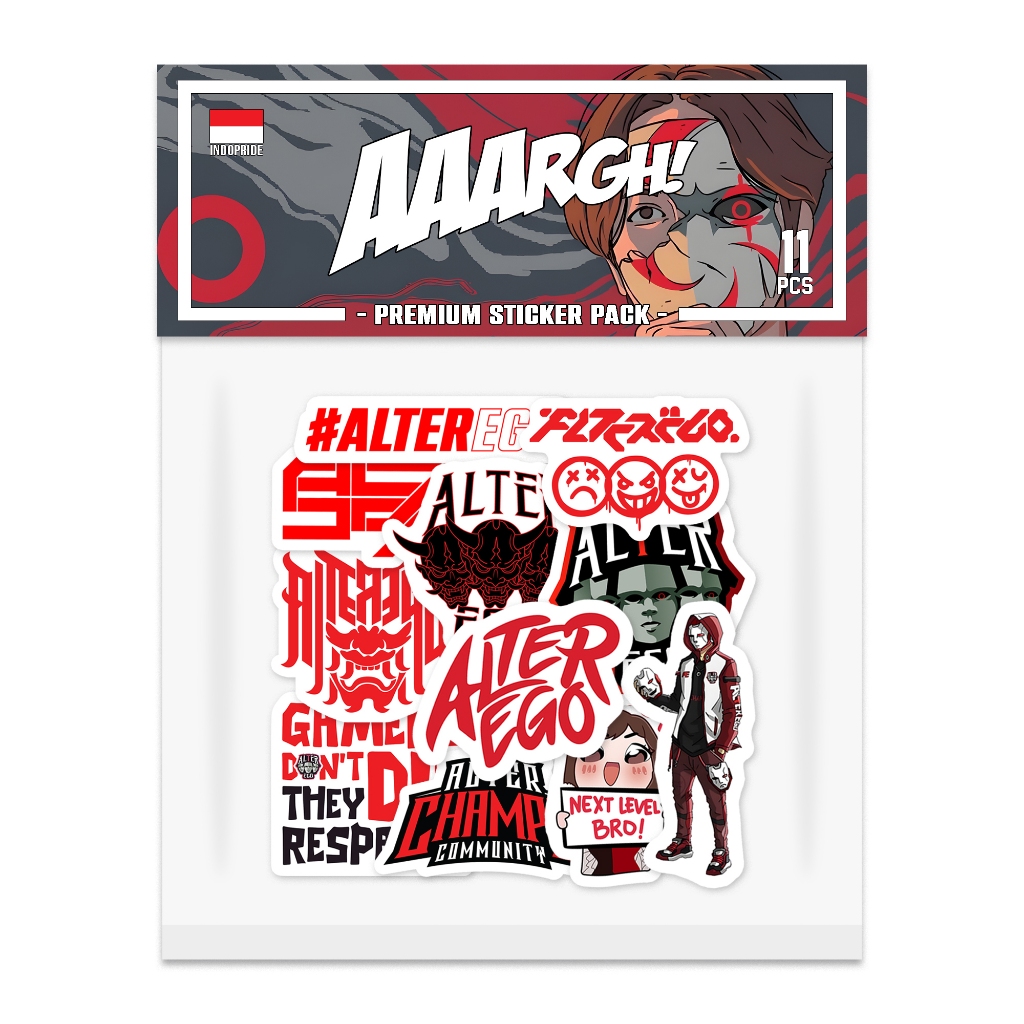 Alter EGO Sticker Pack vol. 1 (First Edition) | Shopee Singapore