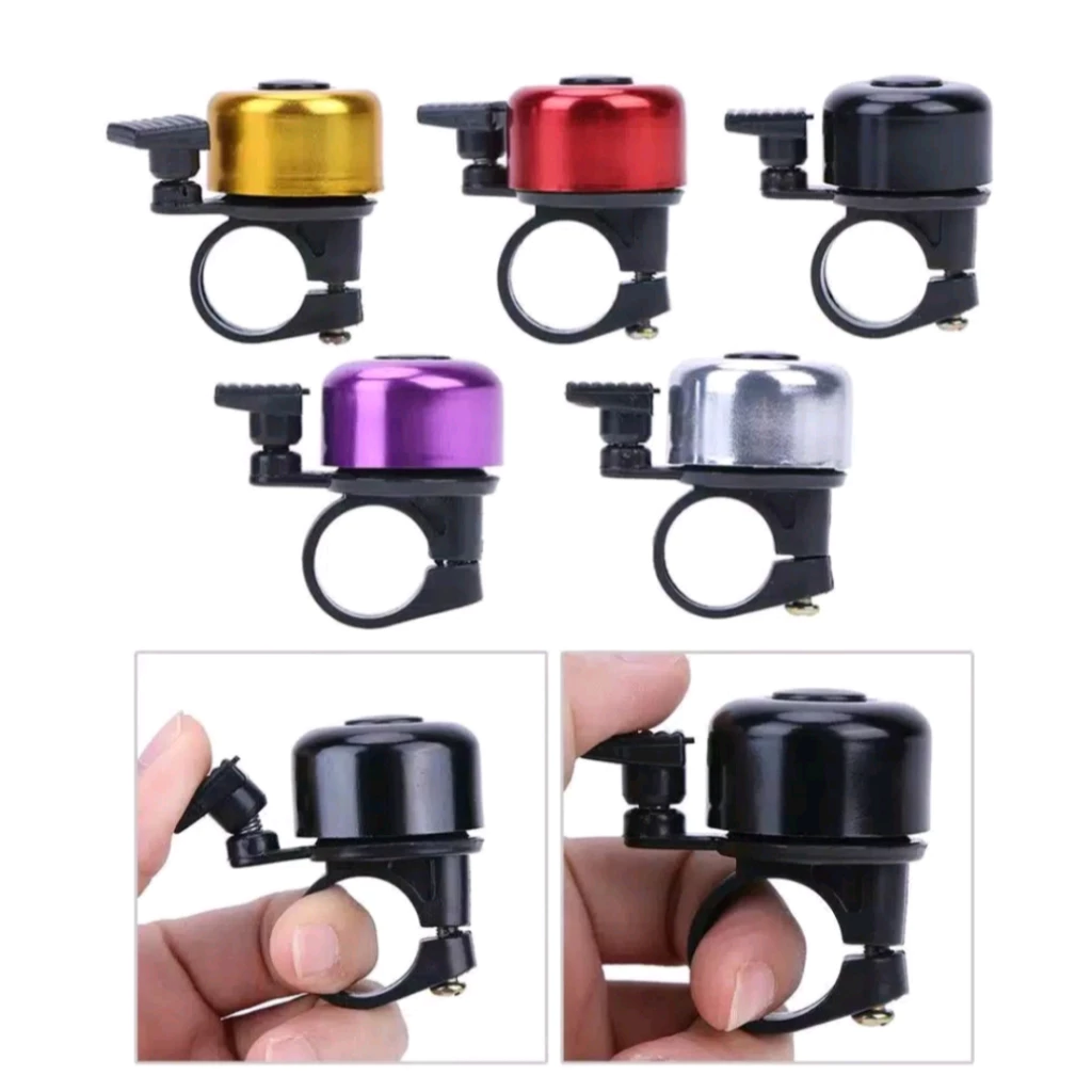 BEL SEPEDA ANGIN TING-TING ALUMINIUM - Gambar 2