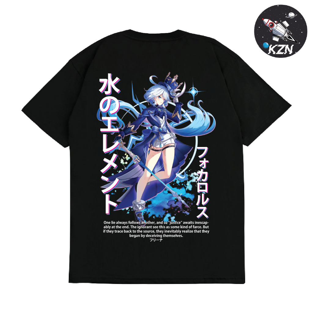 Hydro Archon Focalors Furina Genshin Impact Game T-Shirt |Furina T ...