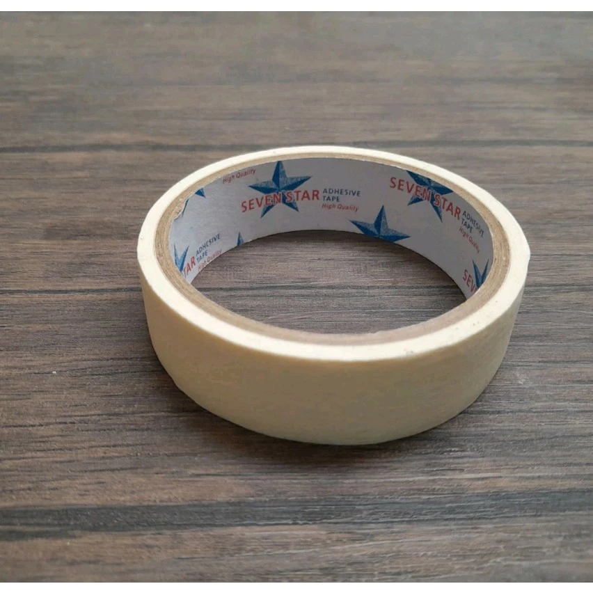*MASKING TAPE ISOLASI KERTAS SEVEN STAR 12 MM & 24 MM X 20 YARD - Gambar 3