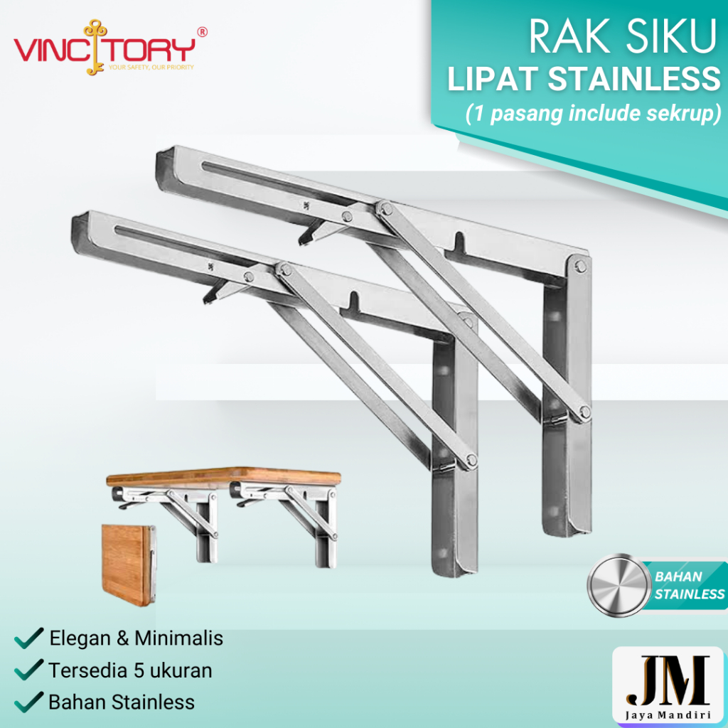 SIKU Vincitory Angled Hinge Foldable Folding Table Shelf Bracket ...