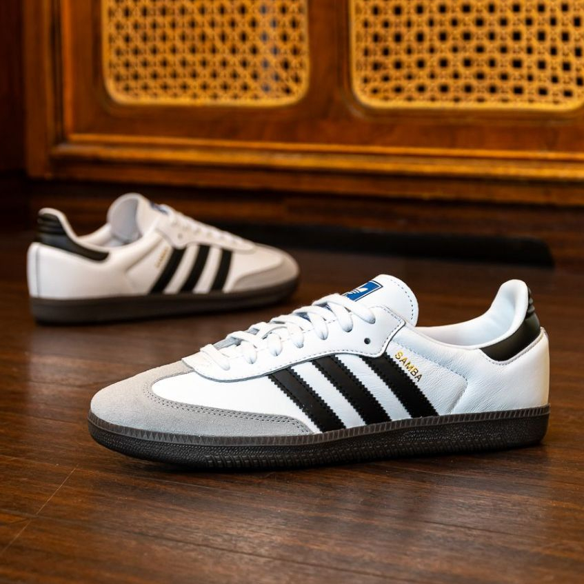 All hot sale white sambas