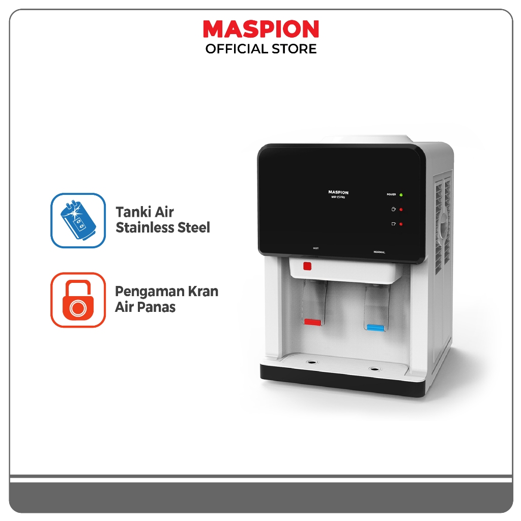 Maspion Dispenser Portable Hot and Normal MD-15 PAS