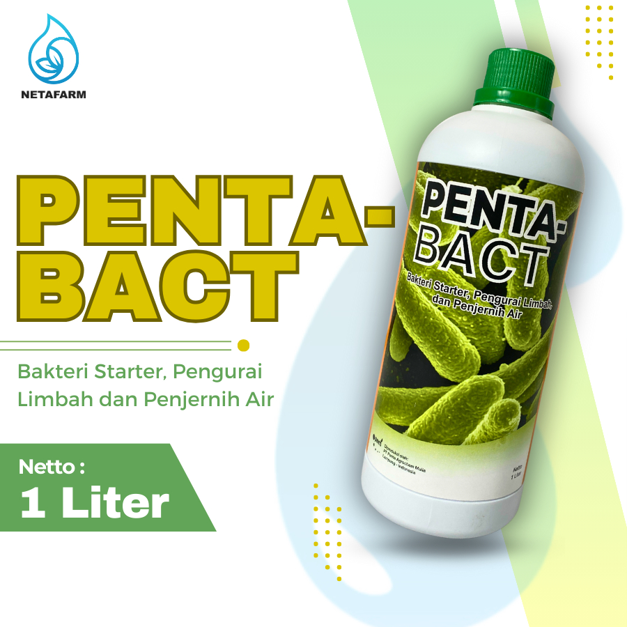 Bacteria Probiotic Starter PENTABACT Water Purifier & Fish Pond Waste