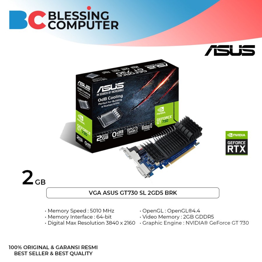 Geforce gt 730 hot sale 2gb ddr5