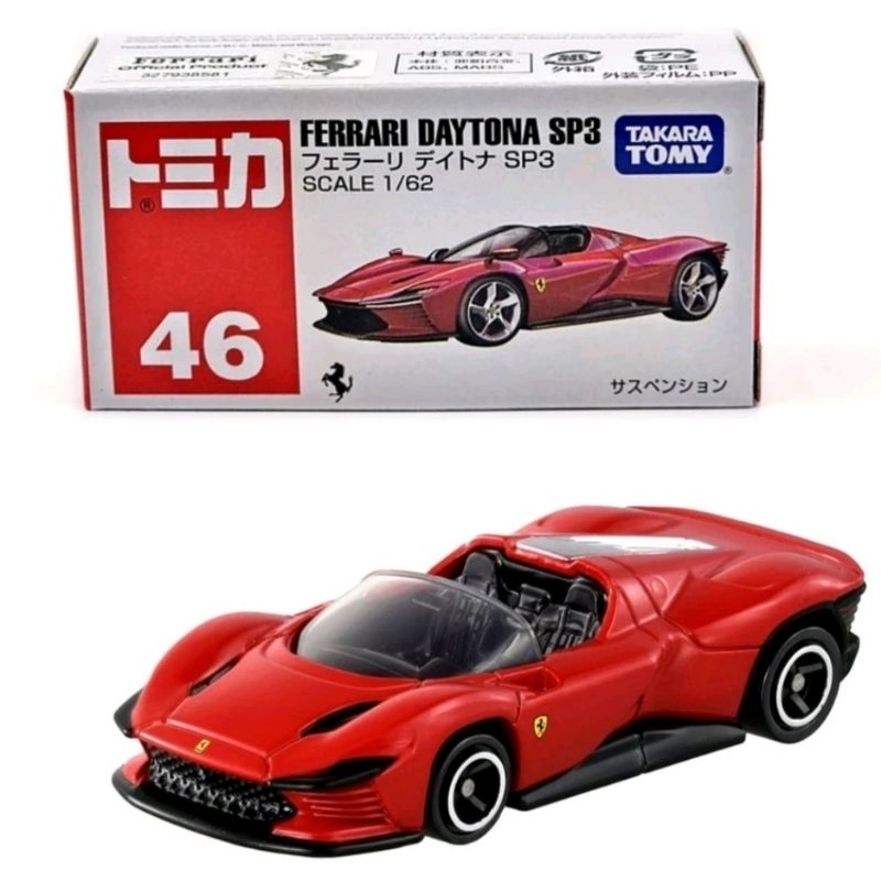 Tomica Ferrari Takara Tomy Original Diecast Miniature Car Shopee