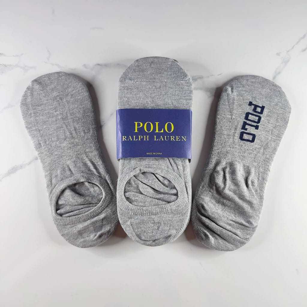 Invisible Polo Ralph Lauren No Show Liner Sock Anti Slip 6 Pack