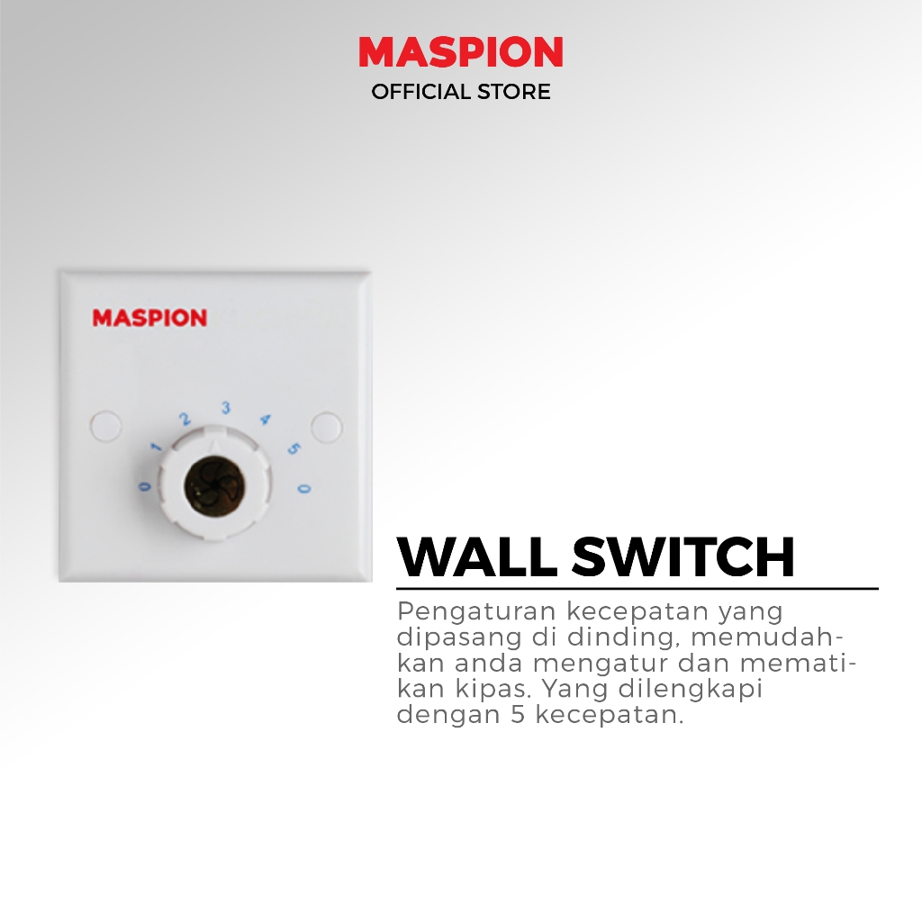 Maspion Ceiling Fan Kipas Angin Plafon 52 Inch CF-5205 WS - Gambar 4