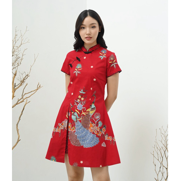 Red dress for hot sale chinese new year