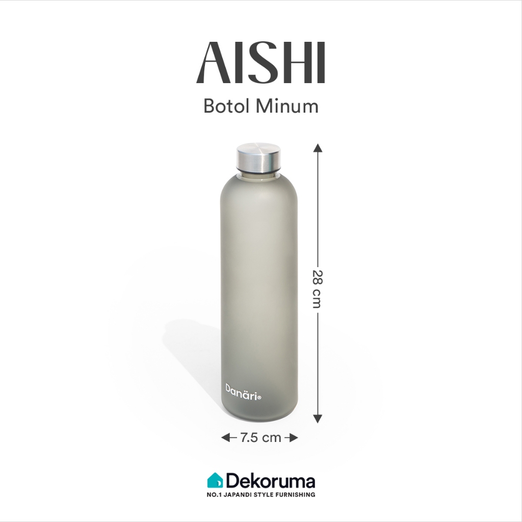 Dekoruma AISHI Botol Minum Ukuran 1 Liter - Gambar 3