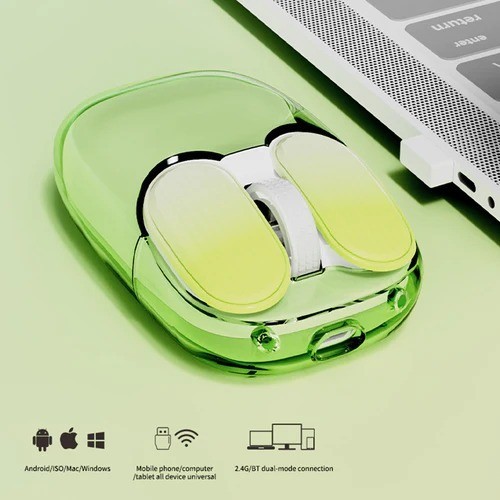 Ajazz i069 / i069 Pro Wireless Office Mouse RGB Garansi Resmi - Gambar 3