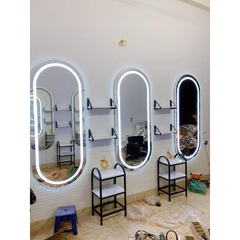 Bathroom Mirror Led Light Aesthetic Capsule Bathroom Sink Mirror ...