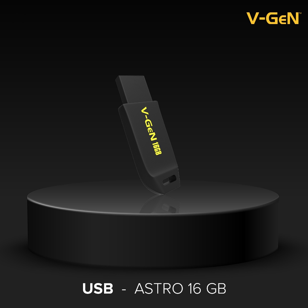 V-GEN USB Flashdisk 16GB ASTRO Flash Disk 2.0 Flash Drive 16 GB VGEN - Gambar 2