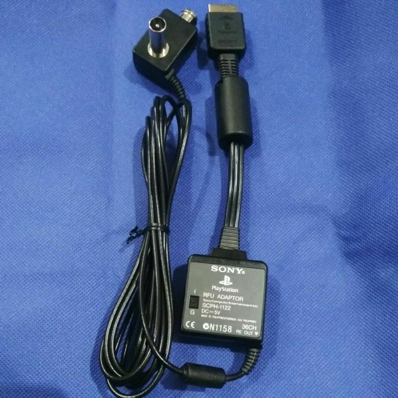 Cable RFU Adapter FOR SONY PLAYSTATION PSX PS ONE PS1 PS2 RF CABLE FOR