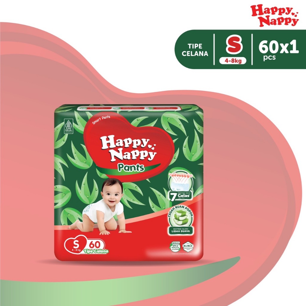 Happy Nappy Smart Pants S 60s