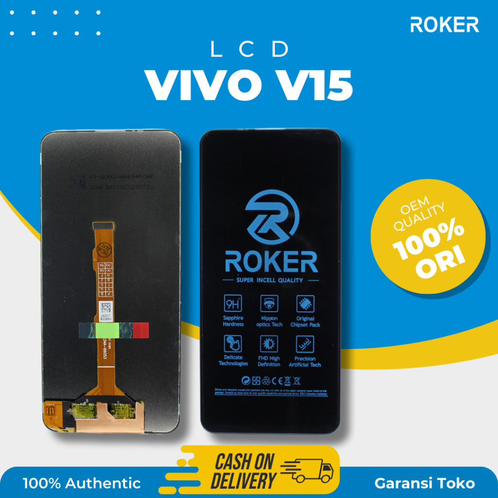 ROKER LCD TOUCHSCREEN Vivo V15 1819 / Lcd Ts Vivo V15 FULLSET ORIGINAL BY ROKER