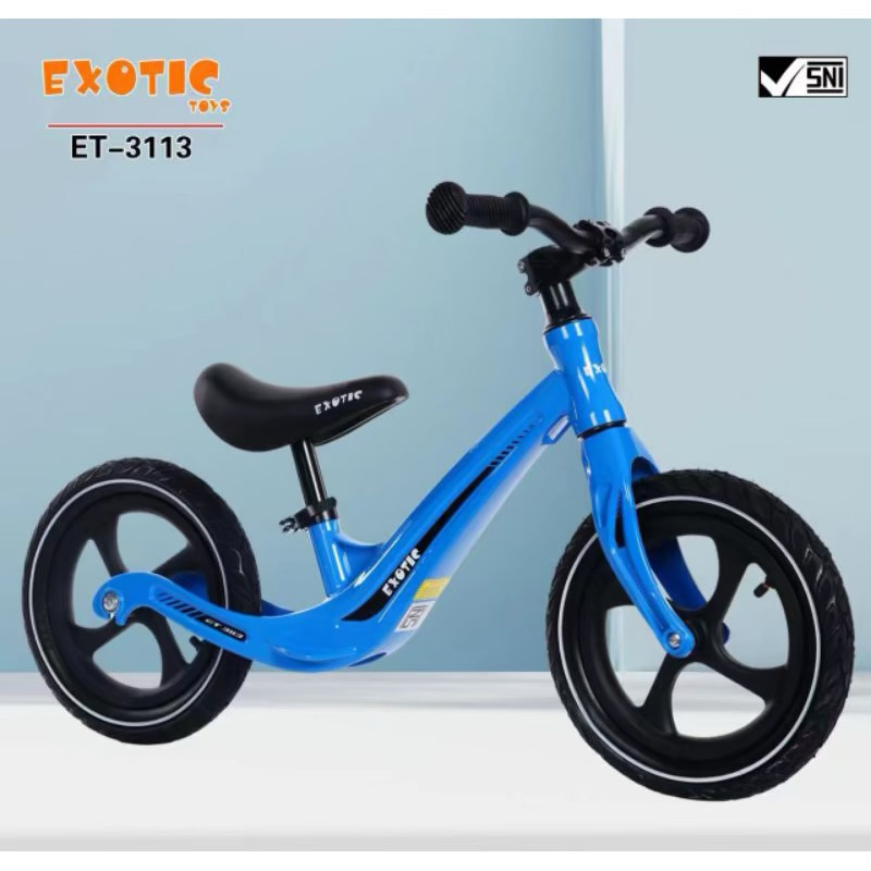 Sepeda Balance Bike Anak Premium Usia 2-5 Tahun