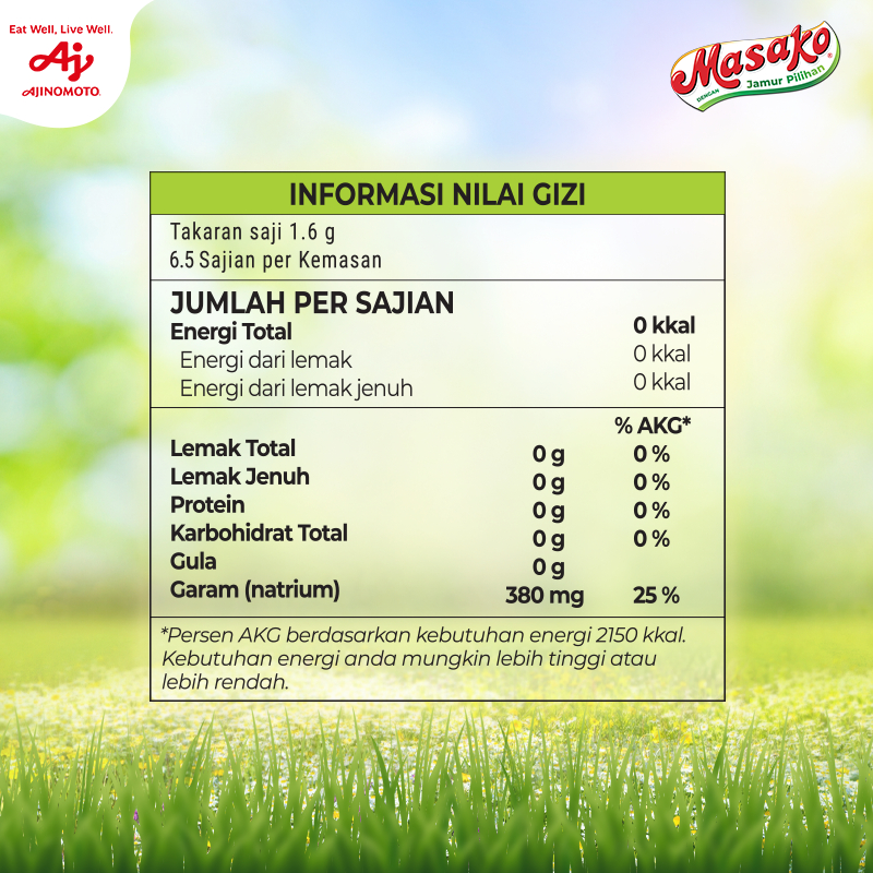 MasakoÂ® Bumbu Kaldu Jamur 24pcs Rasa Gurih Lezat - Gambar 4