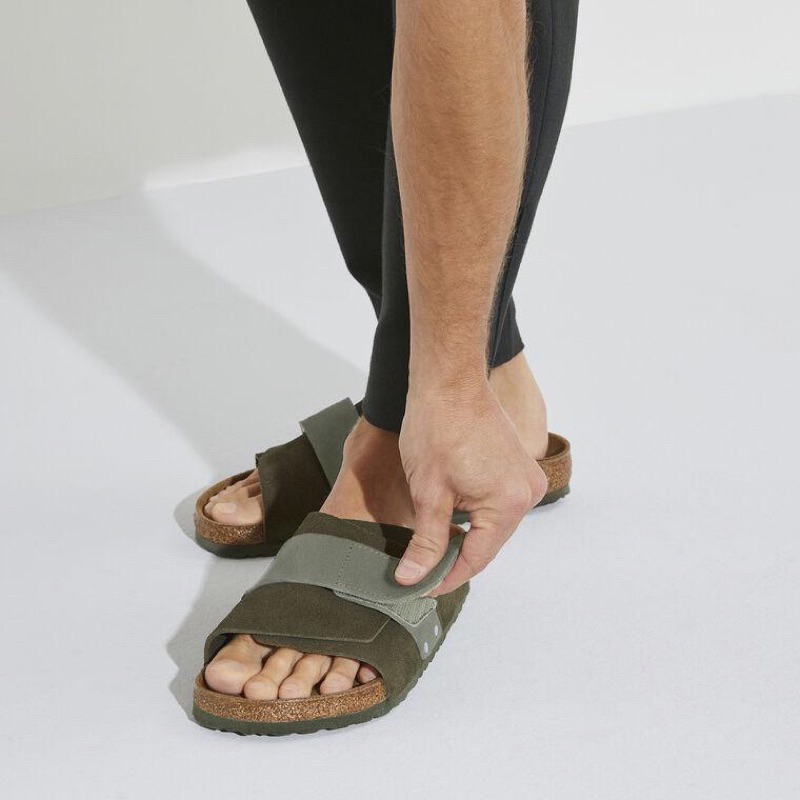 birkenstock kyoto leather