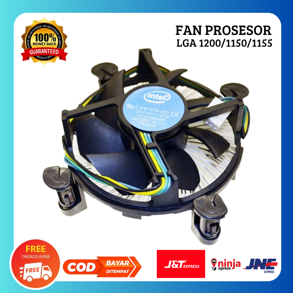 Intel Processor FAN LGA 775/1200/1155/1150 FAN HEATSINK FAN PROCI
