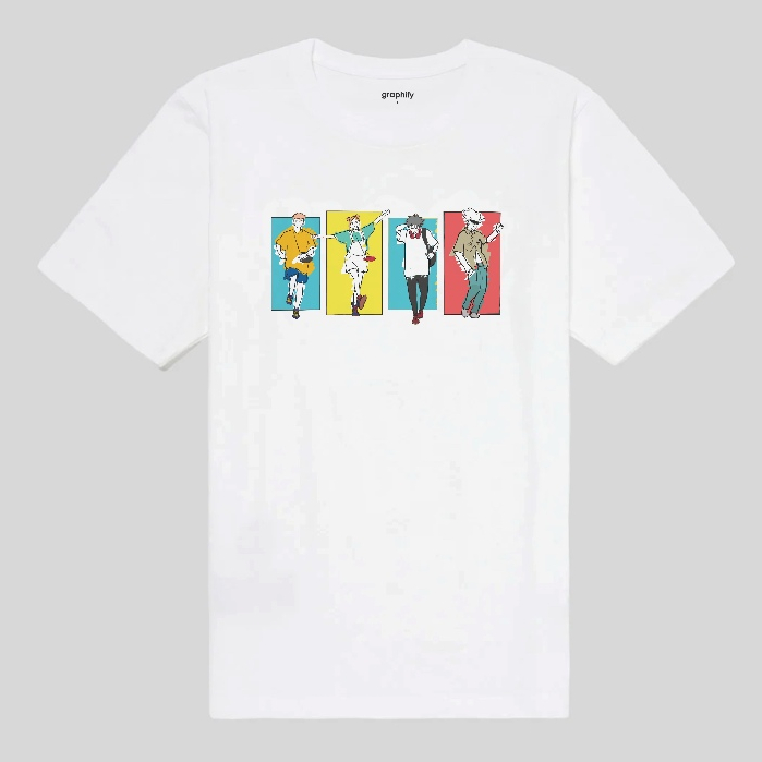 Graphify x Jujutsu Kaisen Series T-shirt Regular / Oversize Unisex ...