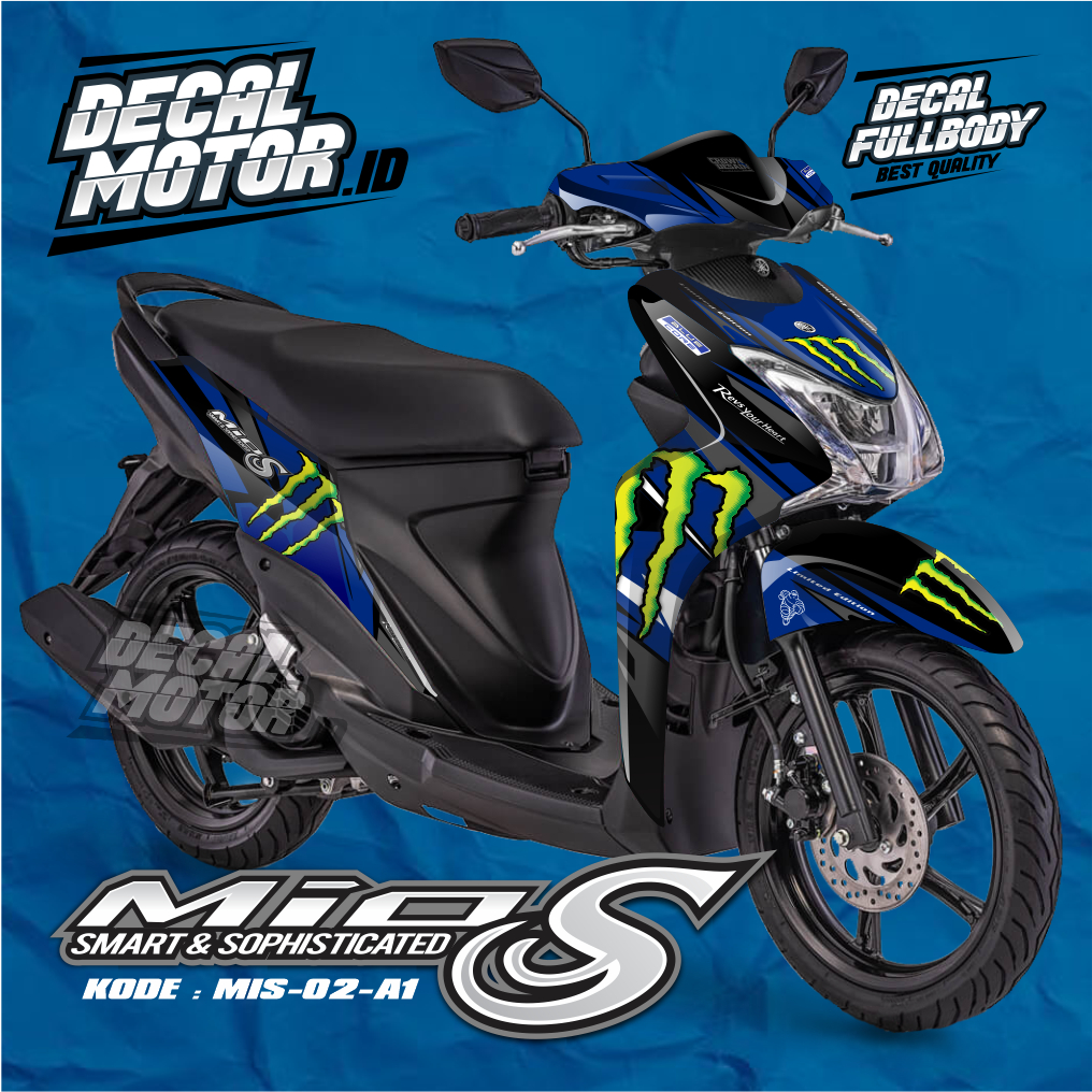 Yamaha Mio S Full Body Custom sticker decal Full Body sticker design ...