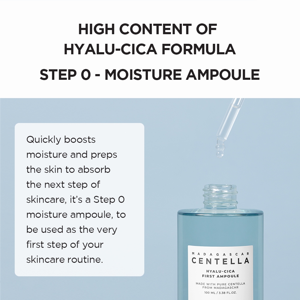 SKIN1004 Hydration Barrier Duo (Hyalu-cica First Ampoule 100ml + Moisture Cream 75ml) - Gambar 3