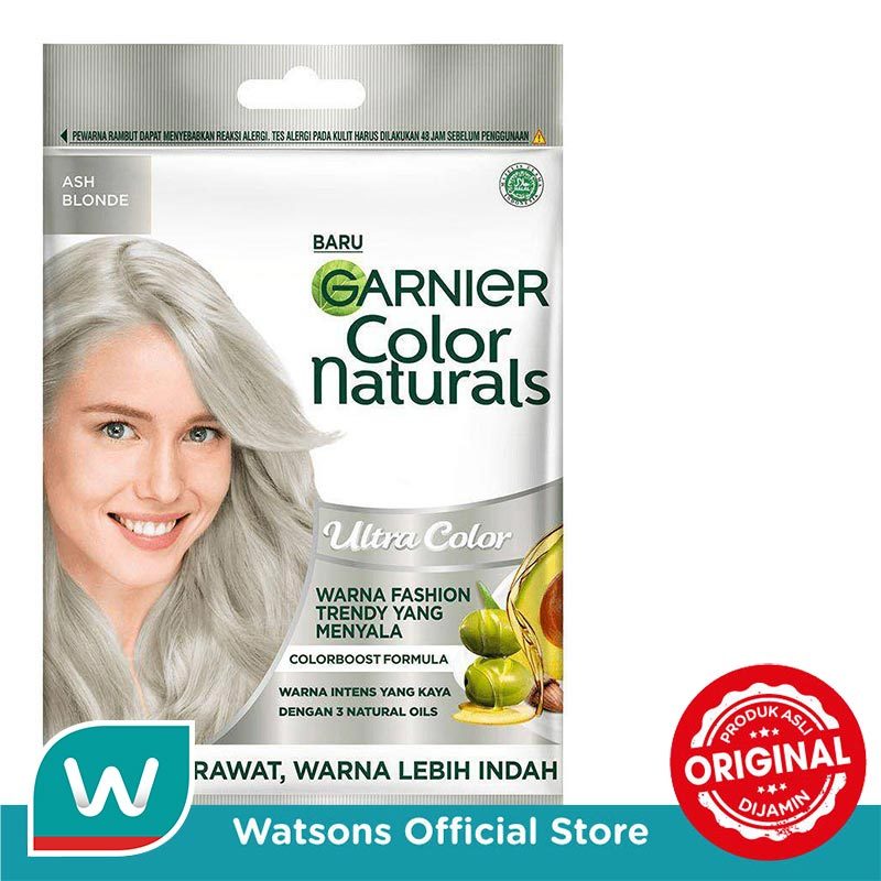 Garnier Hair Color Naturals Ultra Color Ash Blonde - Gambar 2