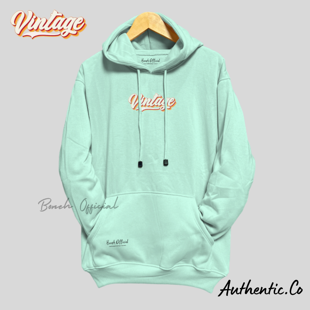 Hoodie Cowo Mint Color Original Brand Local Distro Bandung Sweater ...