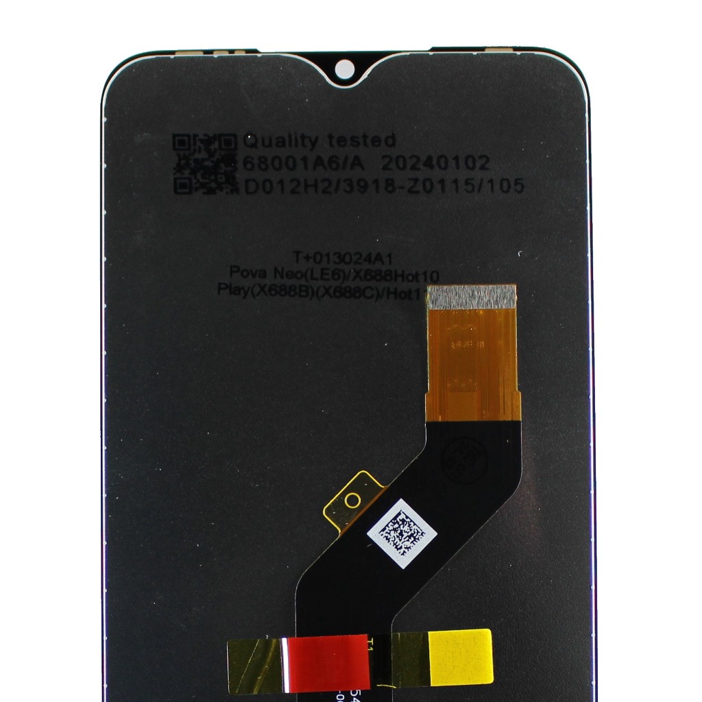 ROKER LCD TOUCHSCREEN INFINIX X688 / HOT 10 PLAY / HOT 11 PLAY LCD TS FULLSET ORIGINAL BY ROKER - Gambar 4