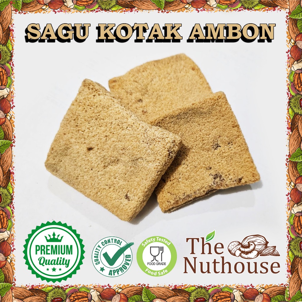 1kg Sago Keping Ambon / Rangi Box Plate | Shopee Singapore