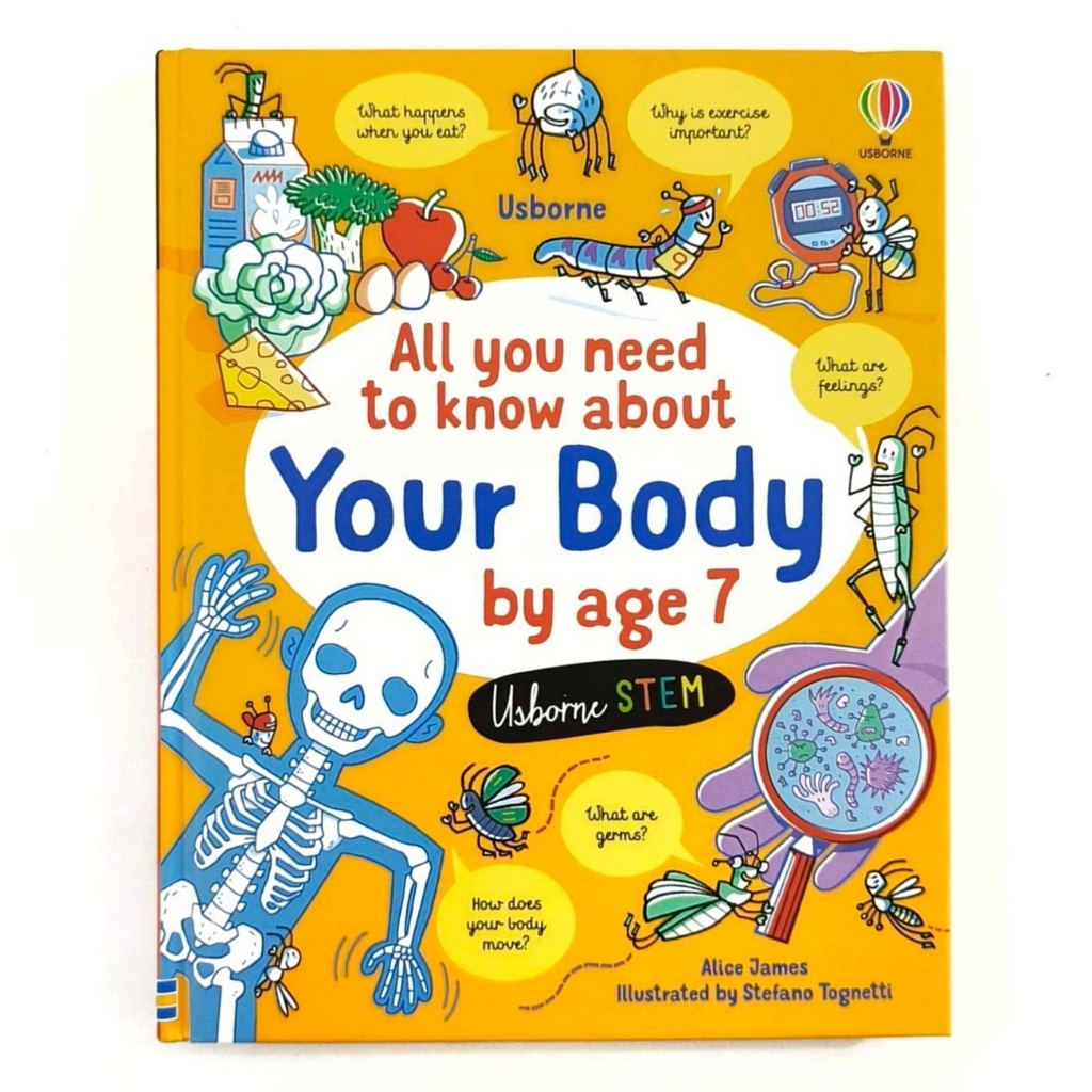 (reject) ORIGINAL Usborne All You Need To Know About Your Body By Age 7 ...