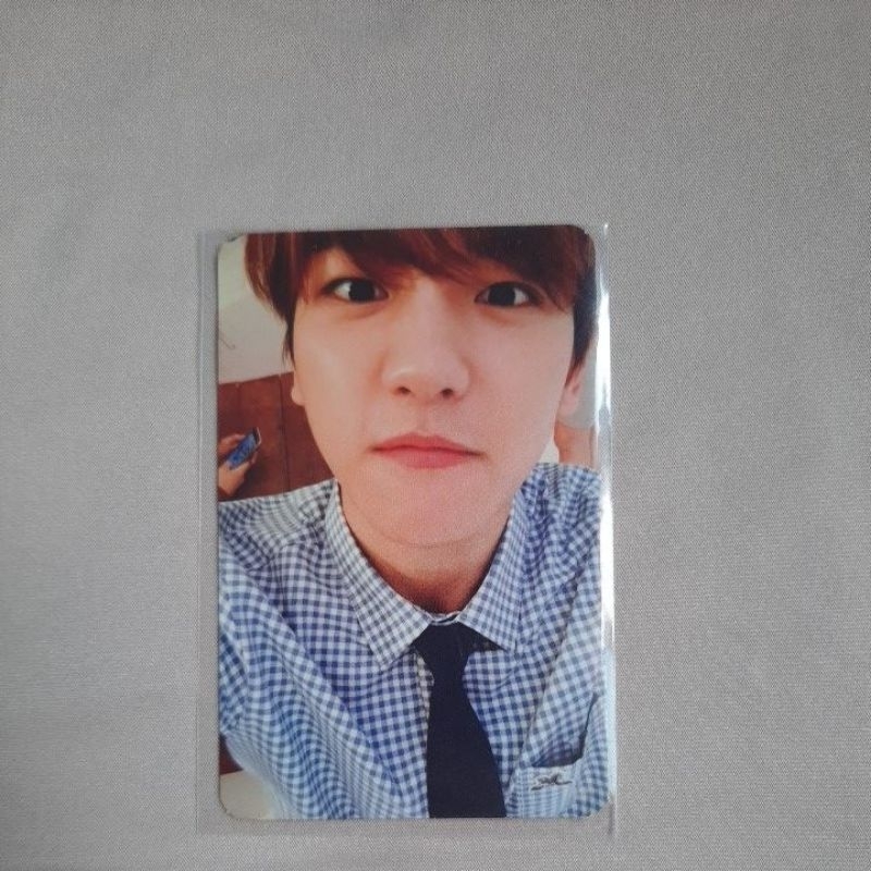 EXO SuperM Baekhyun City 2024 Lights Kihno Album Official Photocard