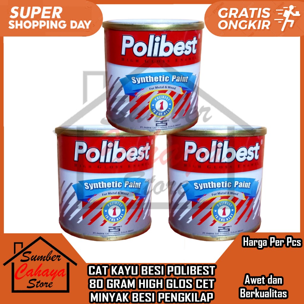 Polibest Iron Wood Paint 80CC 80 CC CATT CET POLYBEST OIL FRAME DOOR ...
