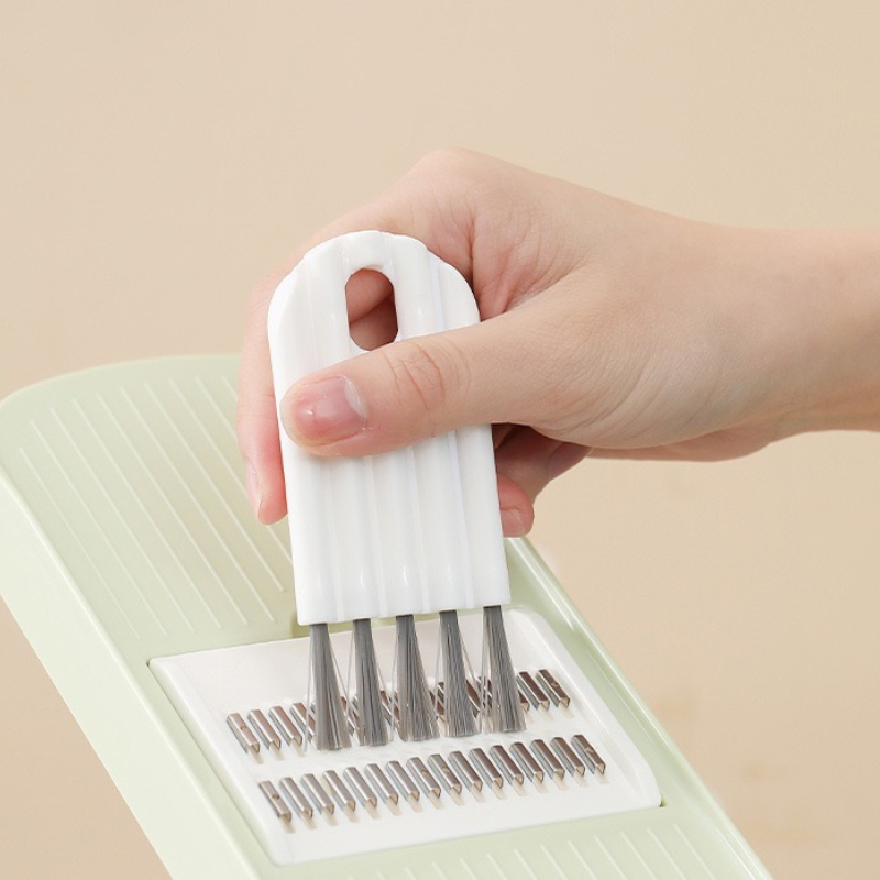 PUSAT17 SIKAT NILON MULTIFUNGSI KUAS PEMBERSIH KEYBOARD SIKAT PEMBERSIH KEYBOARD SIKAT BOTOL PEMBERSIH SELA SELA FLEXIBLE NYLON BRUSH - Gambar 3