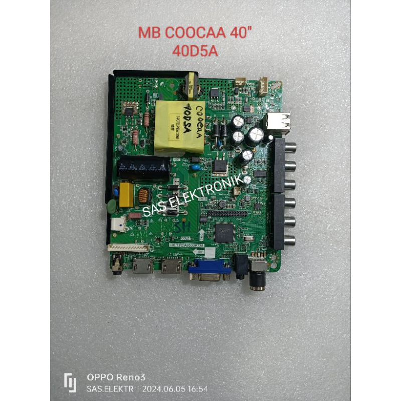 MESIN COOCAA Mb BOARD MOTHERBOARD MAINBOARD LED TV Machine 40 INCH ...