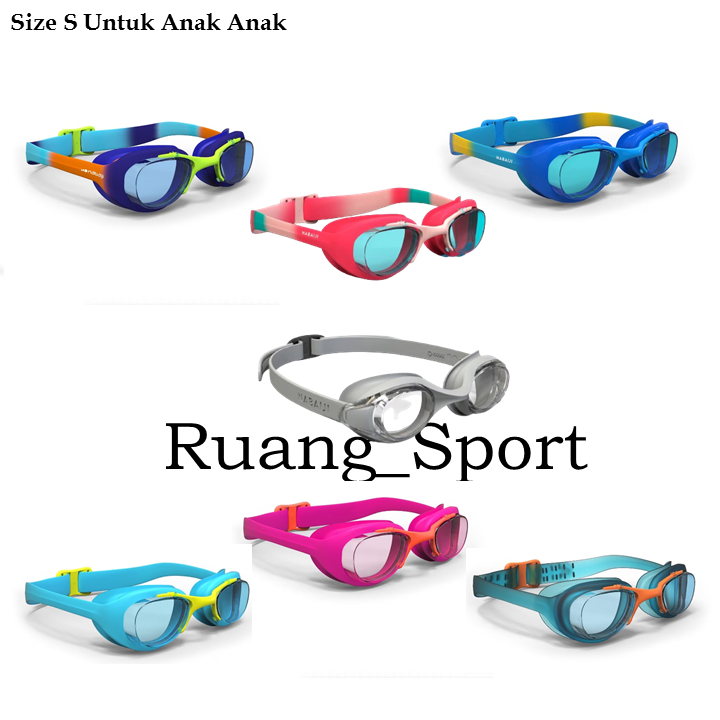 Numbered swimming goggles on sale