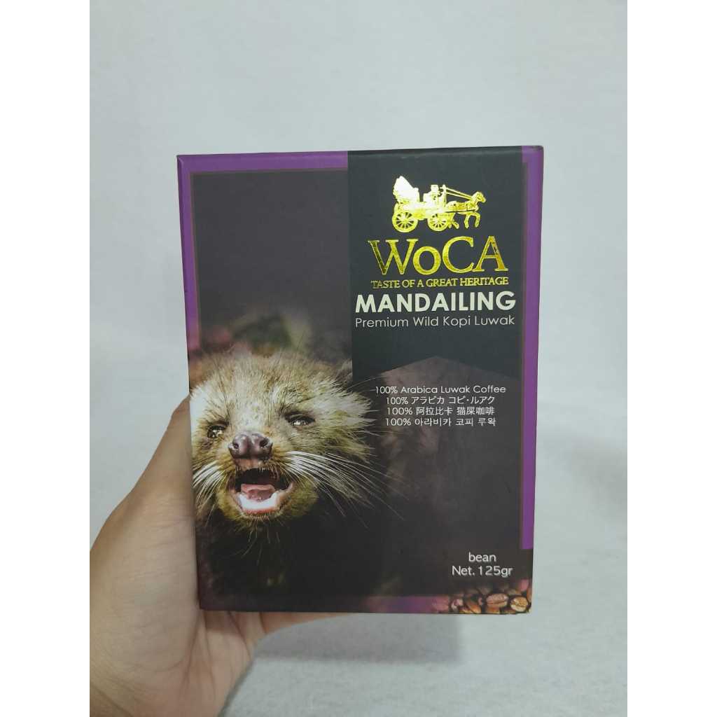 HALAL] WOCA Luwak Coffee 125g Gayo Beans & Powder / Original